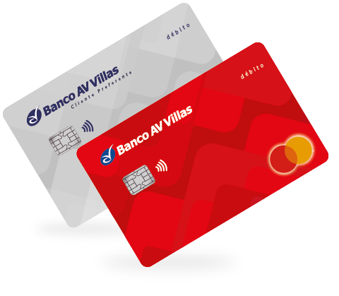 Tarjeta Débito Mastercard Roja del Banco AV Villas