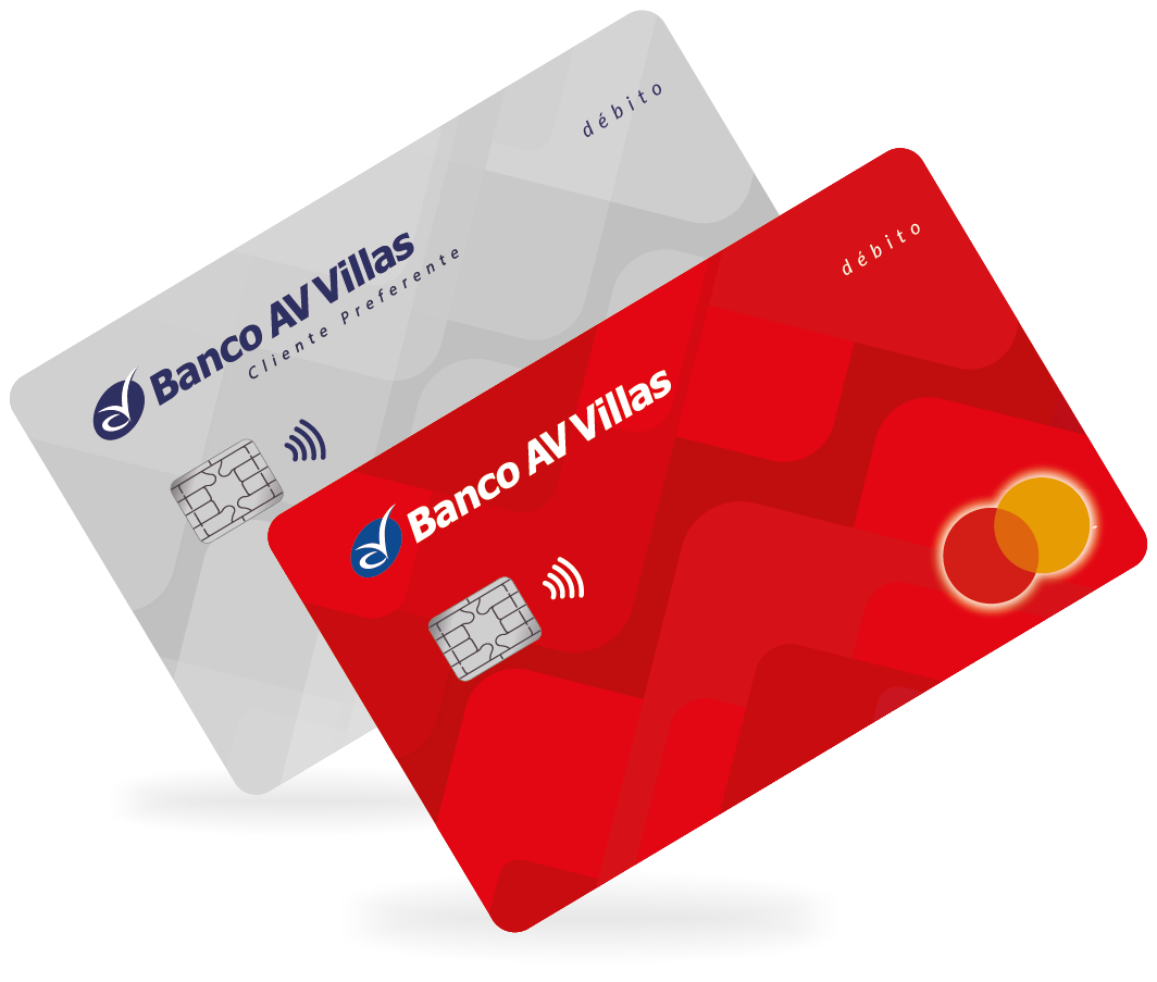 Tarjeta débito Mastercard del Banco AV Villas