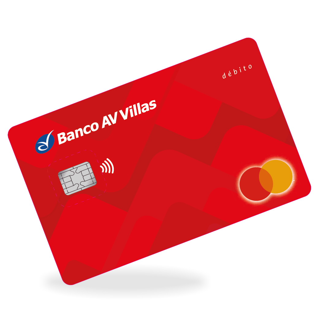 Tarjeta débito para pasajes Megabús del Banco AV Villas