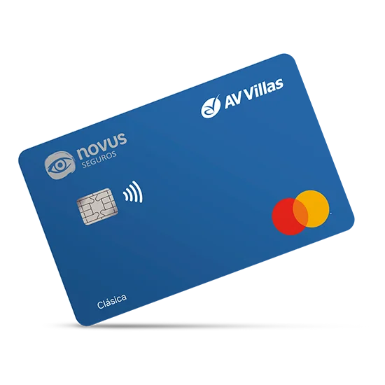Tarjeta de crédito aliado Novus Seguros de AV Villas
