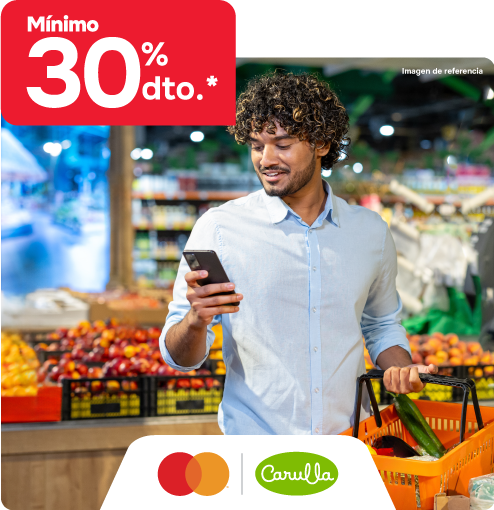 Carulla mínimo 30%