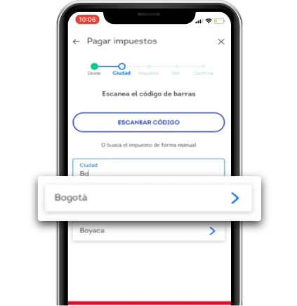  2 Paga tus impuestos por la app paso 4