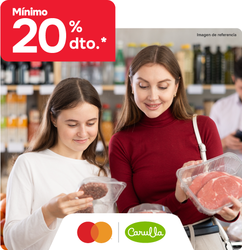 Carulla minimo 20%