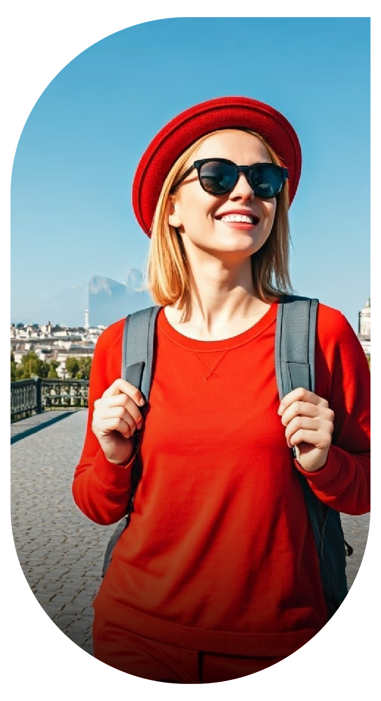 mujer abre cuenta con rentabilidad